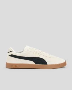 Puma Club II Era Suede Shoes Vapor Gray/puma Black/gum Outlet