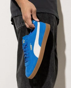 Puma Club II Era Suede Shoes Mountain Blue/puma White Outlet