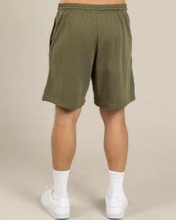 Nike Club Knit Shorts Medium Olive/white Online