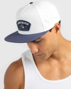 Quiksilver Club Master Snapback Cap Crown Blue Best
