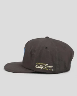 Salty Crew Coastal 5 Panel Cap Coal New
