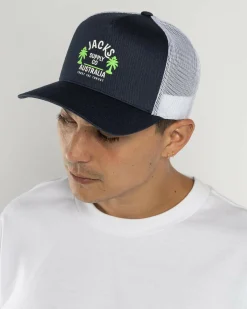 Jacks Coastal Snapback Cap Navy/green Sale