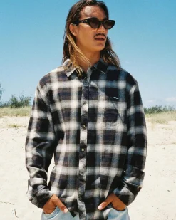 Billabong Coastline Flannel Chocolate