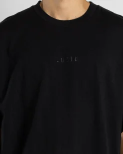 Lucid Code Box Fit T-Shirt Black Hot