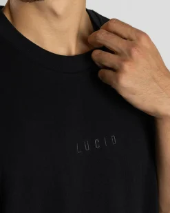 Lucid Code Box Fit T-Shirt Black Hot