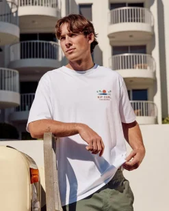 Rip Curl Cody Welsh T-Shirt White Hot