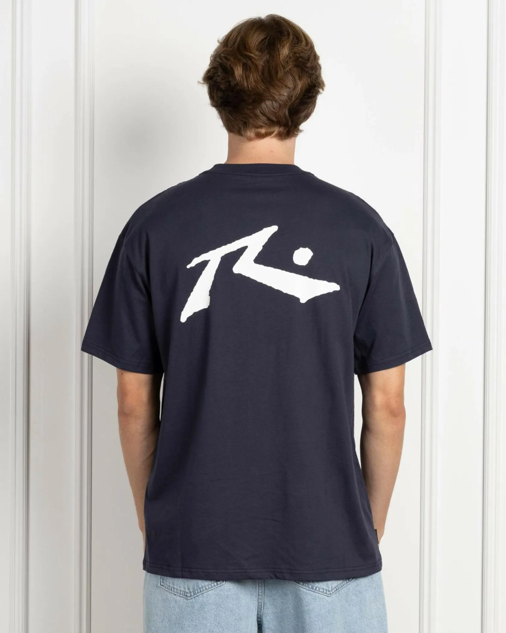 Rusty Competition T-Shirt Navy Blue Hot