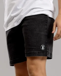 Salty Life Comprise Elastic Waist Shorts Black Best