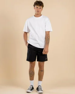 Lucid Conclude Elastic Waist Shorts Black Clearance