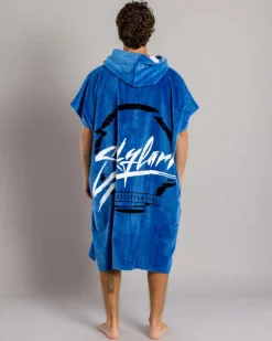 Skylark Continual Hooded Towel Slate Blue Hot