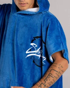 Skylark Continual Hooded Towel Slate Blue Hot