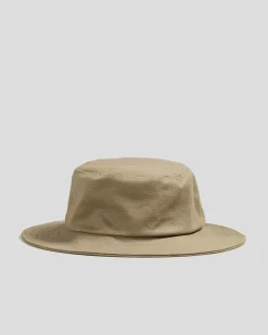 Jacks Contour Wide Brim Hat Olive Online