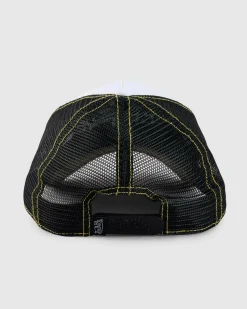 Von Dutch Contrast Wash Trucker Cap Moss White Online