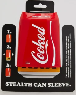 Frothies Cooked Can Sleeve Red