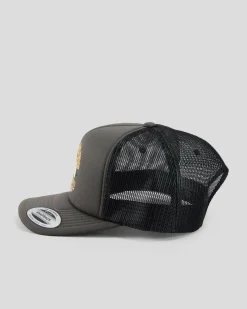 The Mad Hueys Cookedatoo Trio Trucker Cap Olive New