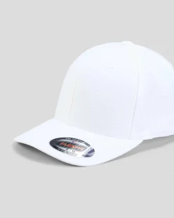 Flexfit Cool And Dry Cap White Hot