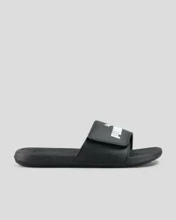 Puma Cool Cat 2.0 Slides Puma Black/puma White Sale