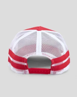 Brixton Copley Trucker Cap Red/white Hot