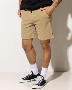 Silent Theory Cord Shorts Tan Outlet