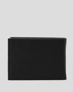 Rip Curl Corpawatu Icon PU Slim Wallet Black New