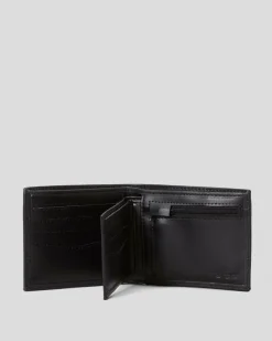 Rip Curl Corpowatu RFID 2 in 1 Leather Wallet Black Outlet