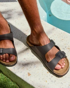 Lucid Cortina Sandals Black Pu Outlet