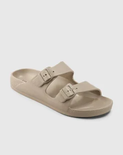 Lucid Cortina Sandals Mushroom Best