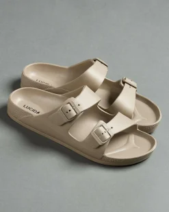 Lucid Cortina Sandals Mushroom Best