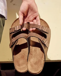 Lucid Cortina Sandals Brown