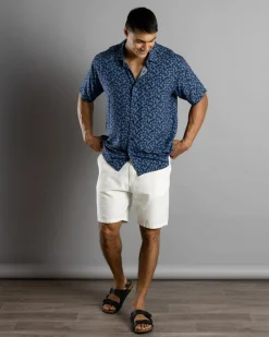 RVCA Cosmos Short Sleeve Shirt Outer Space New