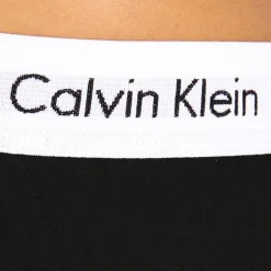Calvin Klein Cotton Stretch Low Rise Trunks 3 Pack Black Outlet