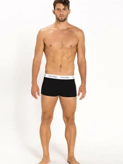 Calvin Klein Cotton Stretch Low Rise Trunks 3 Pack Assorted Outlet