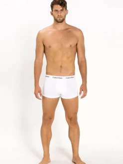 Calvin Klein Cotton Stretch Low Rise Trunks 3 Pack Assorted Outlet