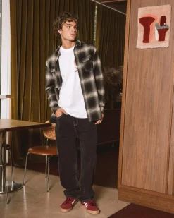 Rip Curl Count Flanno Shirt Taupe Outlet