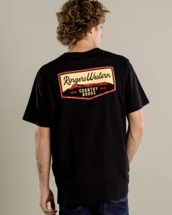 Ringers Western Country Goods Relaxed T-Shirt Black Sale