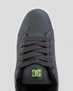 DC Shoes Court Graffik Shoes Grey/black/green Sale