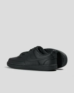Nike Court Vision Low Next Nature Shoes Black/black-black Outlet