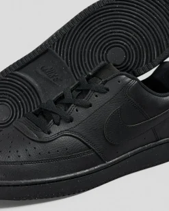 Nike Court Vision Low Next Nature Shoes Black/black-black Outlet
