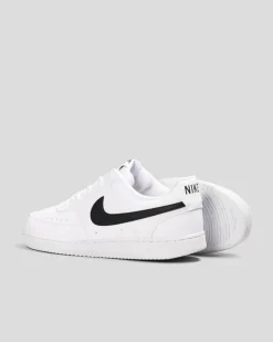 Nike Court Vision Low Next Nature Shoes White/black-white Hot