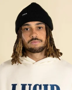 Lucid Credit Two Way Beanie Black Clearance