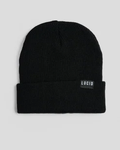 Lucid Credit Two Way Beanie Black Clearance