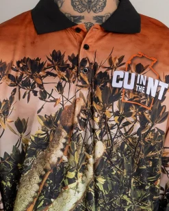 CU in the NT Croc Country Fishing Shirt Multi Best