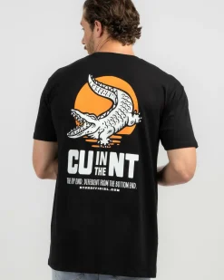 CU in the NT Croc V2 T-Shirt Black New