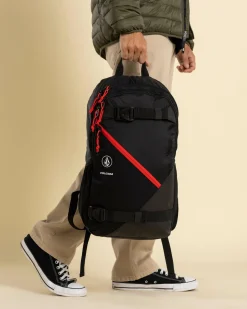 Volcom Crossline Backpack Black New