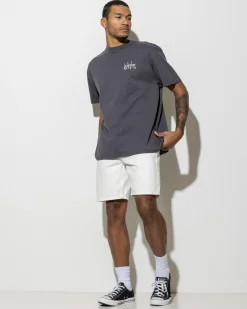 Wndrr Crown Box Fit T-Shirt Charcoal Hot