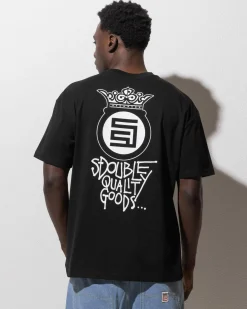 S-Double Crown Dot T-Shirt Black Best