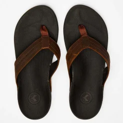 Kustom Cruiser Thongs Black/brown New