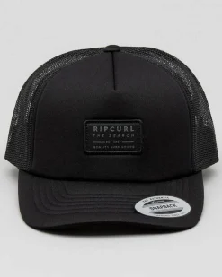 Rip Curl Crusher Trucker Cap Black Clearance