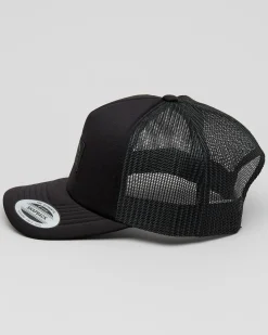 Rip Curl Crusher Trucker Cap Black Clearance