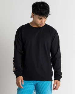 Salty Life Crushin Tinnies Long Sleeve Wetshirt Black Online